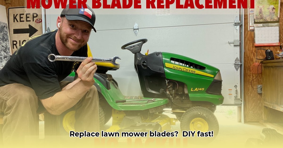 how-to-turn-the-lawn-tractor-to-replace-blades